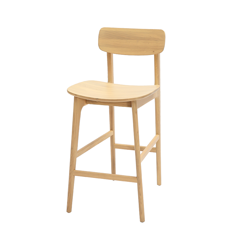 Arc Seat Dip fa bárszék háttámlával